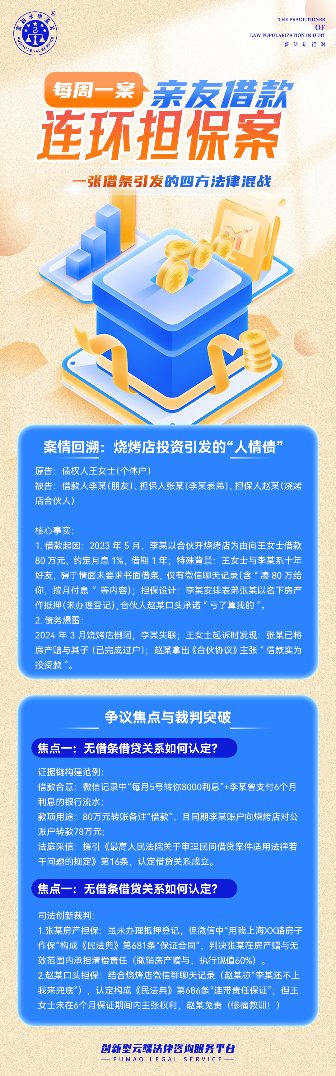 富貓法務(wù)：一張借條引發(fā)的四方法律混戰(zhàn)